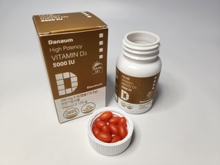 (NEW)다나음 하이포텐시 비타민D3 5000IU(60정/2개월분) — 5점을 준 리뷰어가 2023년 1월 올린 사용 사진