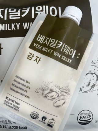클린24시간 베지밀키웨이 감자 쉐이크 1세트 (5개) — 5점을 준 리뷰어가 2022년 8월 올린 사용 사진