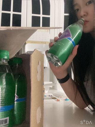 몽베스트 Montbest with Sparkling water Plain 20병 — 4점을 준 리뷰어가 2021년 10월 올린 사용 사진