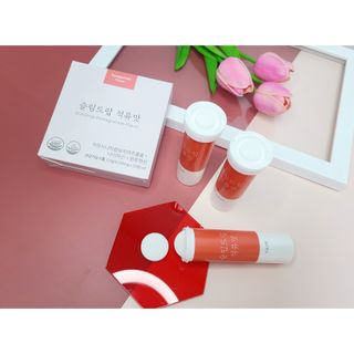 [슬림드랍 석류맛] 건기식 다이어트 보조제 겸 비타민 — 5점을 준 리뷰어가 2021년 12월 올린 사용 사진