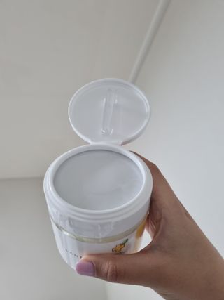 랑벨 비타 에너지 잡티 앰플 패드 65매 (투명하고 밝은 얼굴 광채패드) — 5점을 준 리뷰어가 2022년 4월 올린 사용 사진