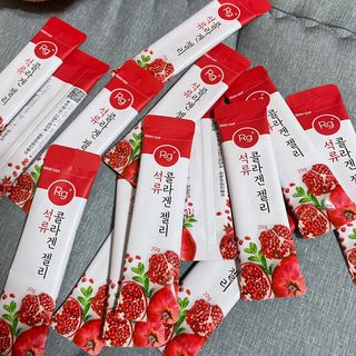 함초록 Rg+ 석류콜라겐젤리 — 5점을 준 리뷰어가 2021년 3월 올린 사용 사진