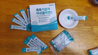 미스비 촉촉 저분자 피쉬콜라겐C — 5점을 준 리뷰어가 2021년 7월 올린 사용 사진