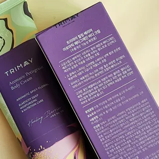 트리마이 주름개선 기능성의 퍼퓸 바디케어, 힐링 베리어 바디크림 3종 택1 — 5점을 준 리뷰어가 2022년 9월 올린 사용 사진