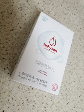 리하이.믹스 수분보충용믹스 리하이.믹스 (Rehy.mix) — 3.5점을 준 리뷰어가 2022년 7월 올린 사용 사진