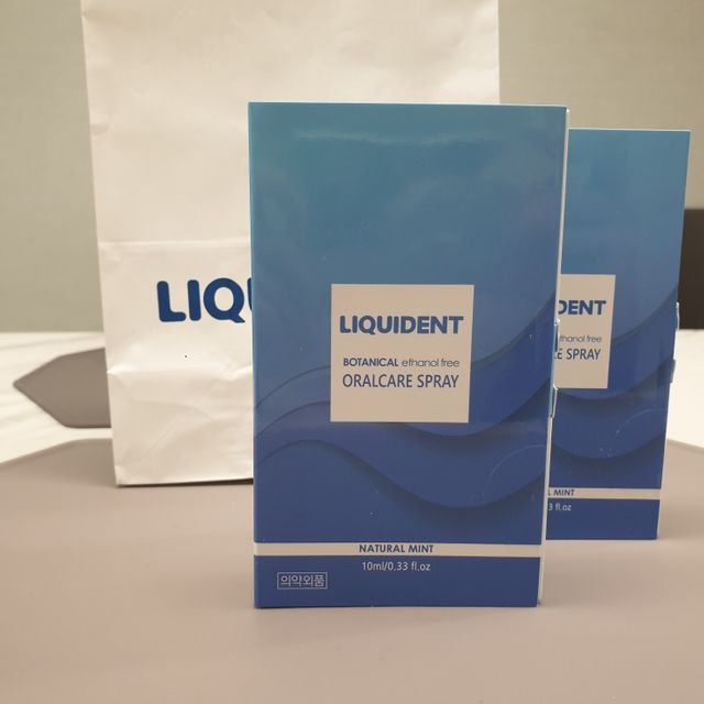 리퀴덴트 입냄새제거 무알콜 오랄케어스프레이 네츄럴민트 트윈팩 리뷰 사진
