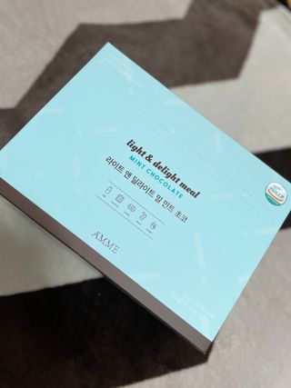 아므_이너뷰티 라이트 앤 딜라이트 밀 민트 초코 — 4점을 준 리뷰어가 2021년 7월 올린 사용 사진