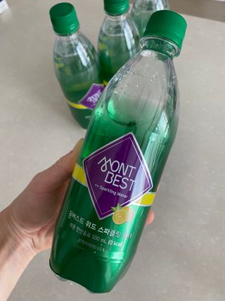 몽베스트 Montbest with Sparkling water Lemon OR Lime 20병(랜덤) — 5점을 준 리뷰어가 2022년 9월 올린 사용 사진