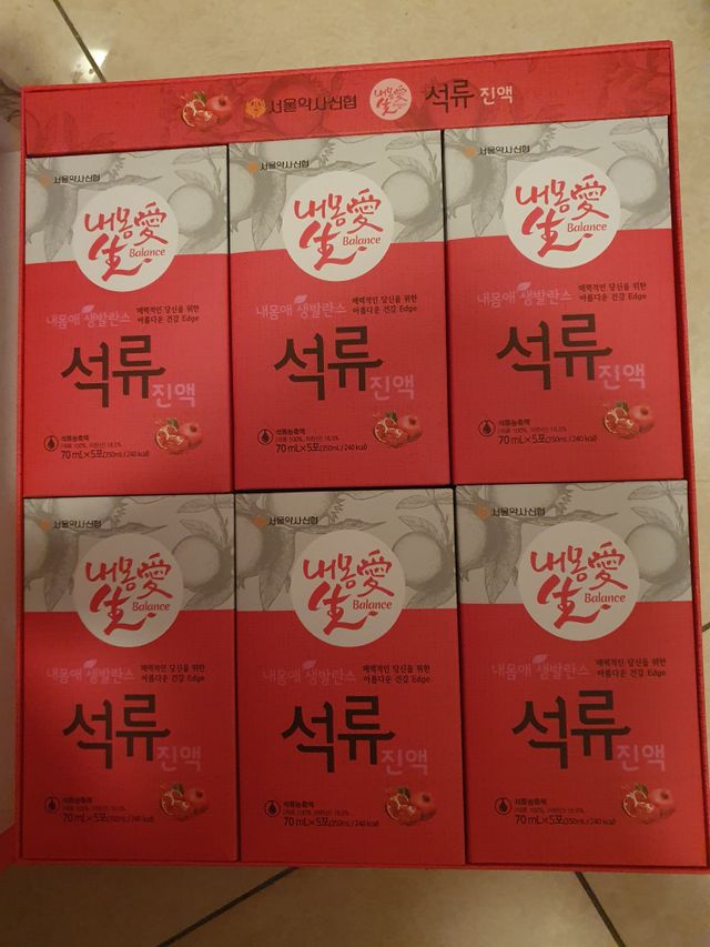 서울약사신협_내몸애생발란스석류_70ml x 30포 리뷰 사진