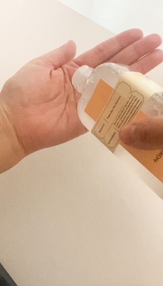 [녹산] 비건 대나무 밸런싱 수분 토너 + 비건 바이오 비타 에센스 — 5점을 준 리뷰어가 2022년 11월 올린 사용 사진