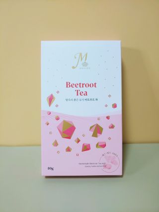 마시다 매혹적인 붉은 빛이 입안 가득히, 비트루트차 — 5점을 준 리뷰어가 2021년 3월 올린 사용 사진