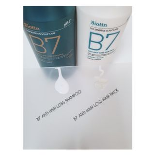 [포레스트스토리] B7 안티 헤어로스 샴푸1,000ml + 헤어팩 1,000ml — 5점을 준 리뷰어가 2021년 4월 올린 사용 사진