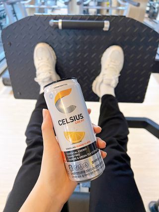 셀시어스 오리지널 325ml 에너지 비타민 피트니스 드링크(24can) 다이어트 음료 — 5점을 준 리뷰어가 2022년 5월 올린 사용 사진