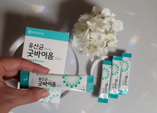 프리마인 유산균 국가지정연구소 선정, 살아있는 생유산균 200억 마리의 힘. 유산균n굿바이옴플러스 — 4.5점을 준 리뷰어가 2021년 9월 올린 사용 사진