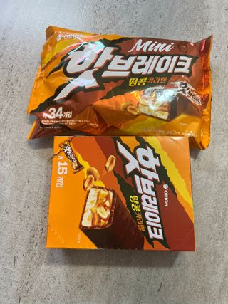 핫브레이크 땅콩카라멜 — 4점을 준 리뷰어가 2023년 5월 올린 사용 사진