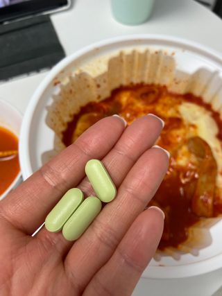 클린24시간 지중해로 쏙빠지다 1SET (800mg*60정) — 5점을 준 리뷰어가 2022년 12월 올린 사용 사진