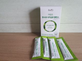 아임오 풋사과 식이섬유 밸런스 젤리 14포 — 4점을 준 리뷰어가 2021년 6월 올린 사용 사진