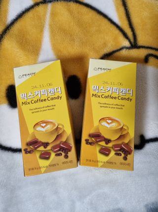 (주) 피치코리아 믹스커피캔디76g x2개입 — 5점을 준 리뷰어가 2022년 11월 올린 사용 사진