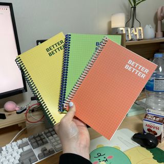 리훈 언제든지 필요한 기본 아이템 아무노트 4권세트+저점도펜[색상랜덤배송] — 5점을 준 리뷰어가 2021년 3월 올린 사용 사진