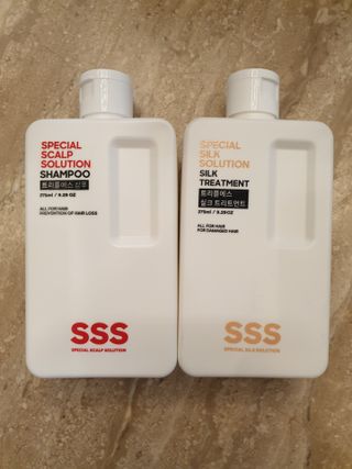 트리플에스 탈모 샴푸 275ml + 실크 트리트먼트 275ml — 5점을 준 리뷰어가 2021년 4월 올린 사용 사진