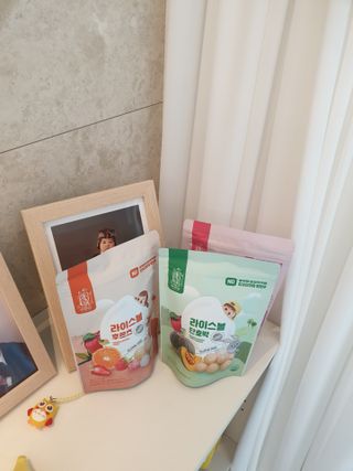 아비삭라이스볼 3종 /딸기,후르츠,단호박 — 5점을 준 리뷰어가 2021년 6월 올린 사용 사진