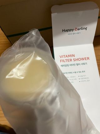 해피달링 약산성 비타민 샤워기 — 5점을 준 리뷰어가 2023년 2월 올린 사용 사진