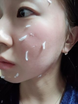 트리마이 마이크로니들 임플란트 스피큘 마스크 — 5점을 준 리뷰어가 2020년 12월 올린 사용 사진