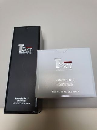 The Fact [5 IN 1] 더 팩트 내추럴 에스에프엔 에이틴 스킨토너+크림 세트 — 5점을 준 리뷰어가 2021년 5월 올린 사용 사진