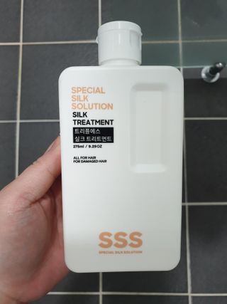 트리플에스 탈모 샴푸 275ml + 실크 트리트먼트 275ml — 5점을 준 리뷰어가 2021년 2월 올린 사용 사진