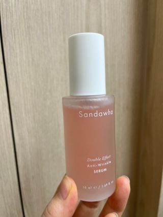 산다화 더블 이펙트 안티 링클 세럼 50ml — 5점을 준 리뷰어가 2023년 12월 올린 사용 사진