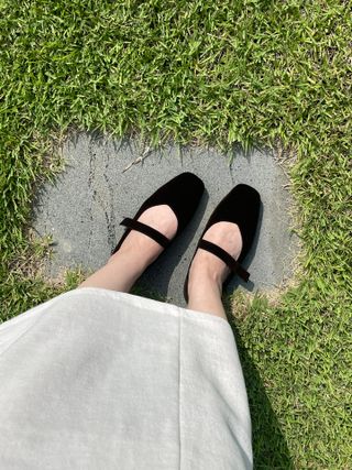로서울 Rowie mary jane shoes Velvet, Ecoclean — 4점을 준 리뷰어가 2021년 9월 올린 사용 사진