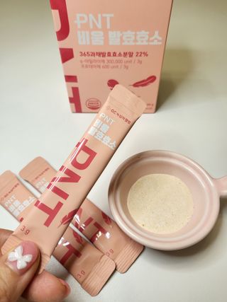 피엔티 [PNT 비움 발효효소] 가벼운 하루를 위한 하루 1포 효소 습관 — 5점을 준 리뷰어가 2023년 3월 올린 사용 사진