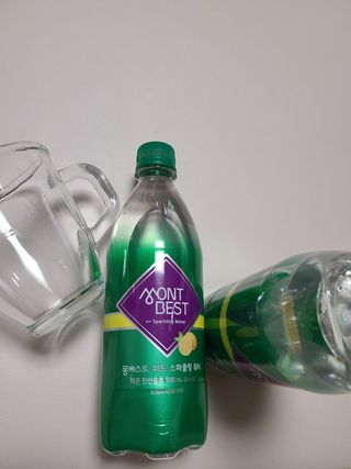 몽베스트 Montbest with Sparkling water Lemon OR Lime 20병(랜덤) — 5점을 준 리뷰어가 2021년 10월 올린 사용 사진