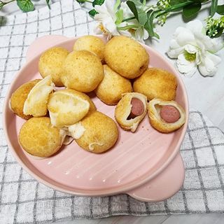 Dog&Ball 독앤볼 [Dog&Ball] 미니찹쌀볼도그 찹쌀치즈볼 — 5점을 준 리뷰어가 2021년 12월 올린 사용 사진