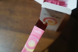 [인디닥터] 면역 생생 핑크 이뮨 젤리 — 5점을 준 리뷰어가 2022년 3월 올린 사용 사진