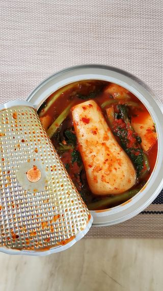 셰프애찬 알타리김치 총각김치 1kg — 5점을 준 리뷰어가 2022년 10월 올린 사용 사진
