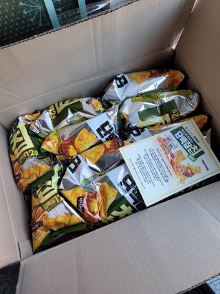 맛있게 채우는 단백질 12g, 닥터유 단백질칩 — 5점을 준 리뷰어가 2023년 12월 올린 사용 사진
