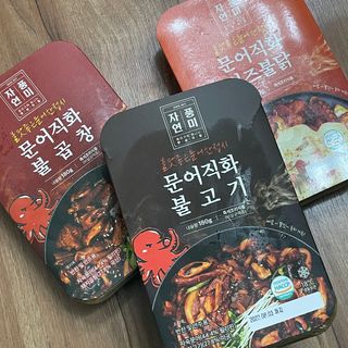 자연풍미 문어직화볶음 3종 (불고기, 불곱창, 치즈불닭) — 4점을 준 리뷰어가 2022년 6월 올린 사용 사진