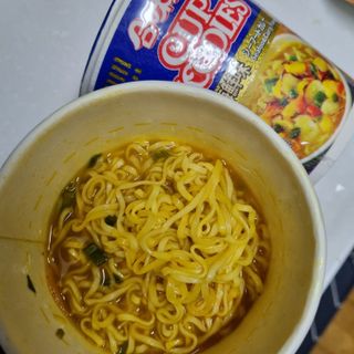 NISSIN 닛신 컵누들  4종 - 씨푸드오리지날, 씨푸드 스파이시, 씨푸드 커리, 씨푸드 XO소스 — 5점을 준 리뷰어가 2021년 11월 올린 사용 사진