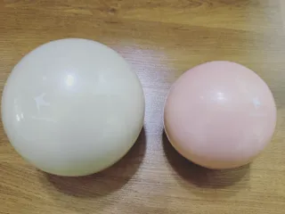 트라택 쿠셔닝 웨이트볼 0.5kg + 1kg SET — 5점을 준 리뷰어가 2022년 6월 올린 사용 사진