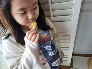 [맷죠프로젝트] 맷죠칩 170g 3종(씨솔티드,시나몬슈가,하리사) — 4.5점을 준 리뷰어가 2023년 2월 올린 사용 사진