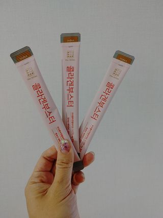 더리틀스 콜라겐부스터 — 5점을 준 리뷰어가 2022년 12월 올린 사용 사진