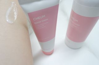 화이트리 채움 베리어 로션, 베리어 크림 세트 — 5점을 준 리뷰어가 2021년 1월 올린 사용 사진