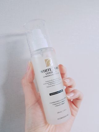 오투에니원 화이트스완 센텔라 루미너스 미스트 세럼 100ml — 5점을 준 리뷰어가 2023년 1월 올린 사용 사진