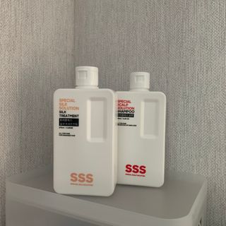 트리플에스 탈모 샴푸 275ml + 실크 트리트먼트 275ml — 4점을 준 리뷰어가 2021년 2월 올린 사용 사진