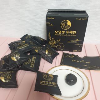 원더라이프 모생생흑깨환 — 5점을 준 리뷰어가 2022년 6월 올린 사용 사진