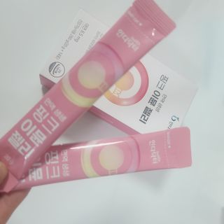 [인디닥터] 면역 생생 핑크 이뮨 젤리 — 5점을 준 리뷰어가 2022년 6월 올린 사용 사진