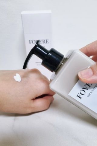 테이크어샤워 [쿠팡+할인쿠폰+무료배송] 포베레 바디로션 FOVERE BODY LOTION 250ML — 5점을 준 리뷰어가 2025년 10월 올린 사용 사진