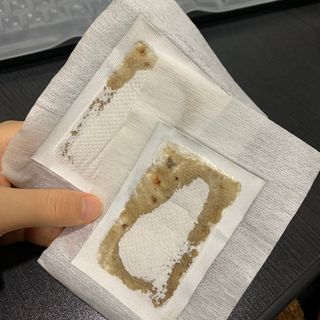 [레제르] 아로마 수액패치 발패치 30매입 -라벤더향/유칼립투스향/대나무향 — 5점을 준 리뷰어가 2022년 3월 올린 사용 사진