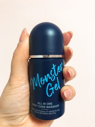 [바록스] 류현진 올인원 바디릴렉싱 몬스터겔 50ml — 5점을 준 리뷰어가 2021년 3월 올린 사용 사진